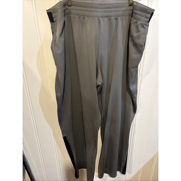 Lot of 2 Under Armour Workout Pants Lightweight Gray & Black 3XL Blue & Gray 2XL - Picture 7 of 12